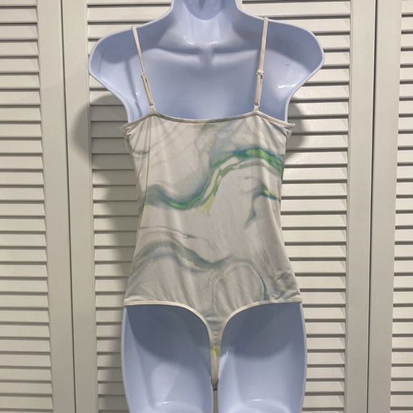 Express Tiedye bodysuit thong - Picture 2 of 2